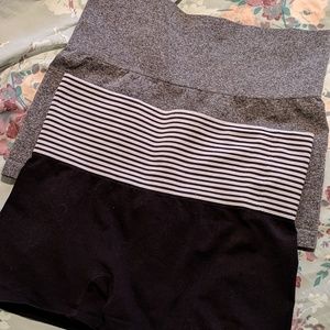 2 pair of boy short Skinnygirl shapers-L